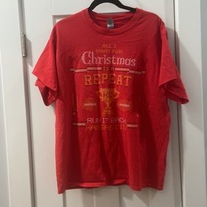 Kansas City Chiefs All I want for Christmas Large t-shirt